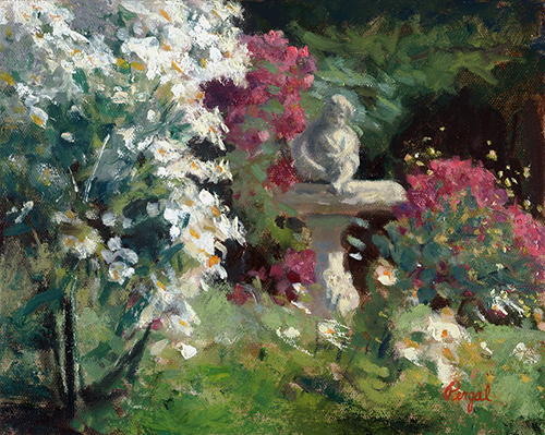 Putti in Garden